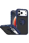 CPT83 Apple iPhone 17 Pro Montreal Yüzüklü Silikon Kapak - Lacivert