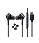 KRAL AKG Samsung  Mikrofonlu Type-C Girişli Kulak Içi Siyah Kablolu Kulaklık