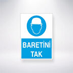 Baretini Tak iş Güvenlik Panosu Sticker