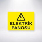 Elektrik Panosu Sticker 20X28 Cm