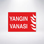 Yangın Vanası Sticker 20X28 Cm