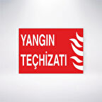 Yangın Teçhizatı Sticker 20X28 Cm