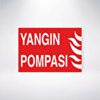 Yangın Pompası Sticker 20X28 Cm