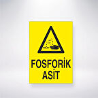 Fosforik Asit Sticker 20X28 Cm
