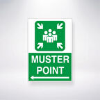 Muster Point <-- Sticker 20X28 Cm