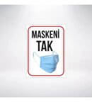 Maskeni Tak Sticker 20X28 Cm