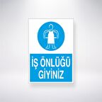 İş Önlüğü Giyiniz