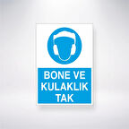 Bone Ve Kulaklık Tak Sticker 20X28 Cm