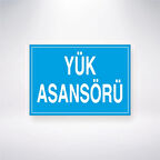 Yük Asansörü Sticker 20X28 Cm