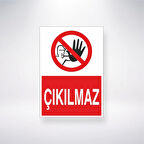 Çıkılmaz Sticker 20X28 Cm