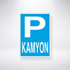 P Kamyon Sticker 20X28 Cm