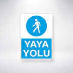 Yaya Yolu Sticker 20X28 Cm