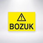 Bozuk Sticker 20X28 Cm