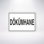 Dökümhane Sticker 20X28 Cm