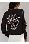 Slipknot Maggot Baskılı Unisex Oversize Müzik Grubu Sweatshirt