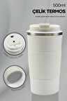 500 Ml Silikon Halkalı Çelik Termos