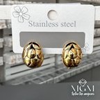 Ieg - Taşsız Gold Kaplama Küpe