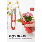 Profesyonel 2’li Mini Budama Seti:  Hassas Çiçek Ve Bitki Makası - Çelik Ultra Keskin Seri