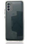 Newface Samsung Galaxy A02S Kılıf Miami Şeffaf Silikon - Şeffaf