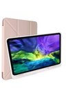 Newface Apple iPad 10.2 (8.nesil) Kılıf Kalemlikli Mars Tablet Kılıfı - Rose Gold