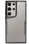 Newface Samsung Galaxy S23 Ultra Kılıf Boyi Silikon Kapak - Siyah