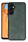 Newface Samsung Galaxy A15 4G Kılıf Aras Deri Kapak - Koyu Yeşil