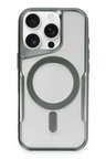 Newface Apple iPhone 16 Pro Max Kılıf Boyi Magsafe Silikon Kapak - Yeşil