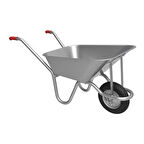 El Arabası Galvanizli Dolgu Lastik 100 Lt