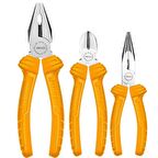 İNGCO  3LÜ SET PENSE, YAN KESKİ, KARGABURUN PENSE