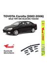 Toyota Corolla (2002-2006) Ön Silecek Takımı 500x480mm (aparatlı) -