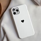 İphone 12 Mini Uyumlu Kalp Logolu Telefon Kılıfı