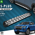 S-Dizayn Isuzu D-Max 3 S-Plus Gri Yan Basamak 203 Cm 2019 Üzeri A+ Kalite