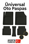 Universal Kesim 3D Havuzlu Oto Paspas Takımı | 5 Parça | PU+PVC - Kokusuz ve Yıkanabilir