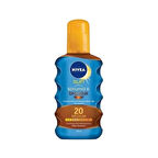 NIVEA Sun Koruma Ve Bronzluk Güneş Yağı Spreyi Spf20 200 Ml