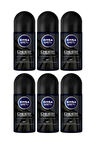 NIVEA Men Deep Dimension 48h Roll On 50 ml X 6 Adet