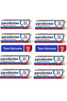 Parodontax Yeni Orjinal 80 Gr/50ml - 8 Adet, Ferahlık Tam Koruma Diş Macunu Orjinal Ürün