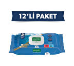 Komili Genel Kullanım Islak Havlu 90'lı Okyanus Esintisi - 12'li Paket - 1080 Yaprak