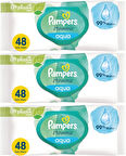 Prima Pampers Harmonie Islak Havlu Mendil Aqua Pure 48 Yaprak 3'lü