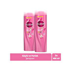 Elidor Superblend Güçlü ve Parlak Saç Bakım Şampuanı 2 x 400 ML﻿