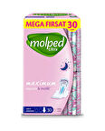 Molped Ultra Anatomik Mega Fırsat Ped Gece 30x5 150 Adet 