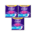 Orkid Günlük Ped Normal 3 x 28'li