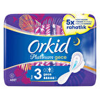 Orkid Hijyenik Ped Platinum Gece 6'lı