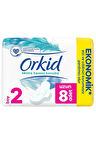 Orkid Extra Hassas Koruma Tekli Hijyenik Ped Uzun 8 Li