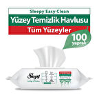 Sleepy Easy Clean Yüzey Temizlik Havlusu 100'lü