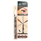 Pretty Beauty Waterproof Kaş Kalemi Koyu Kahve