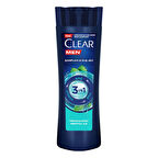 Clear Men Şampuan & Duş Jeli 3in1 Arındırıcı Kömür 350 Ml