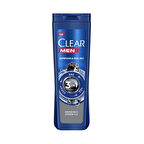 Clear Men Şampuan & Duş Jeli 3in1 Arındırıcı Kömür 350 Ml
