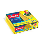 Vileda Sünger Yeşil Oluklu Hijyenik Bulaşık 2'li