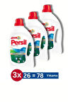 Persil Jel Okyanus Ferahlığı Sıvı Çamaşır Deterjanı 26 Yıkama  1.690 ml 3'lü Set