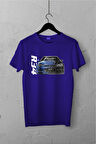 Nissan Skyline R34 Gtr Design Tshirt , Unisex Premium, Çatlama Solma Yapmaz / Otomobil